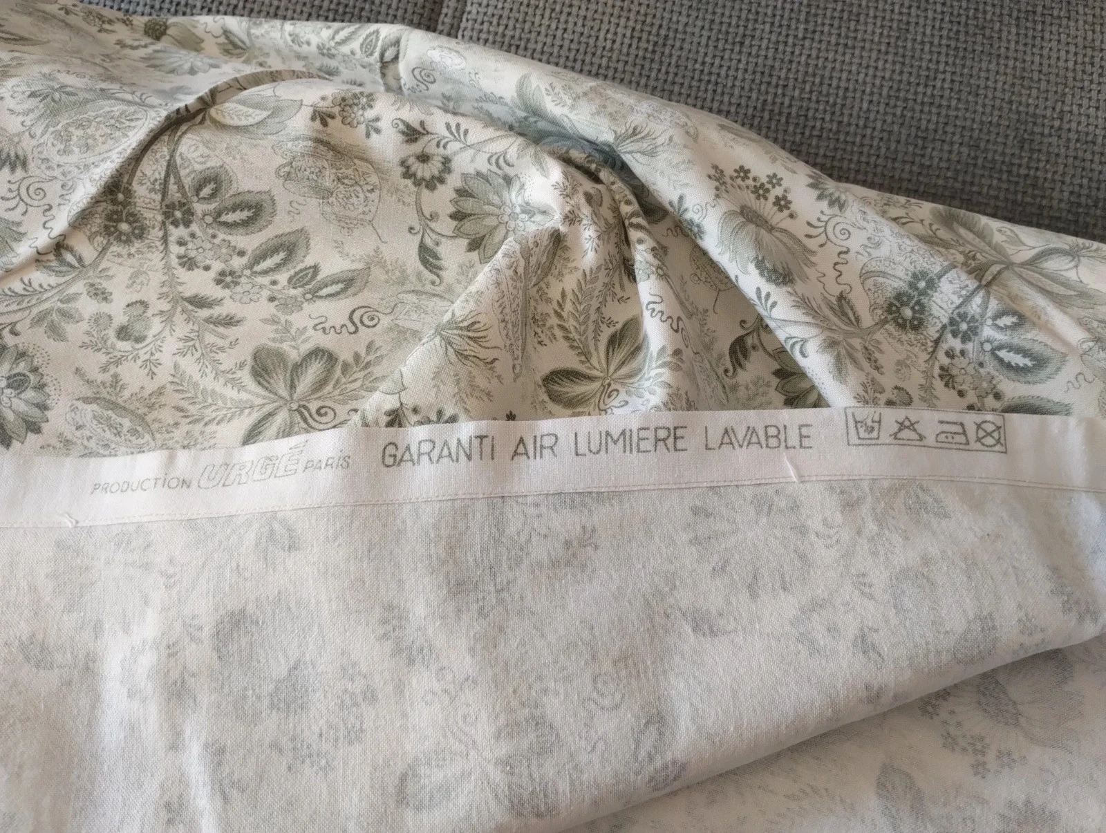 Groene pastelkleurige tafelkleed of doek Urge Paris, 162*122 162*122 – photo 7